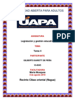 Tarea 4 de Gestion Educativa