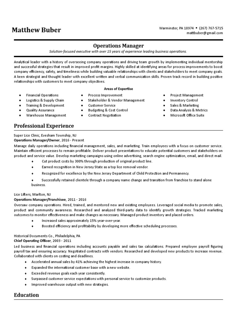 Buber Resume2019 2 | PDF | Sales | Marketing