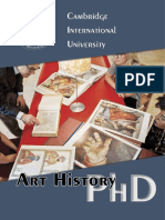 Art History PHD