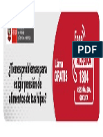 Publicidad para Recibo Sedapal PDF