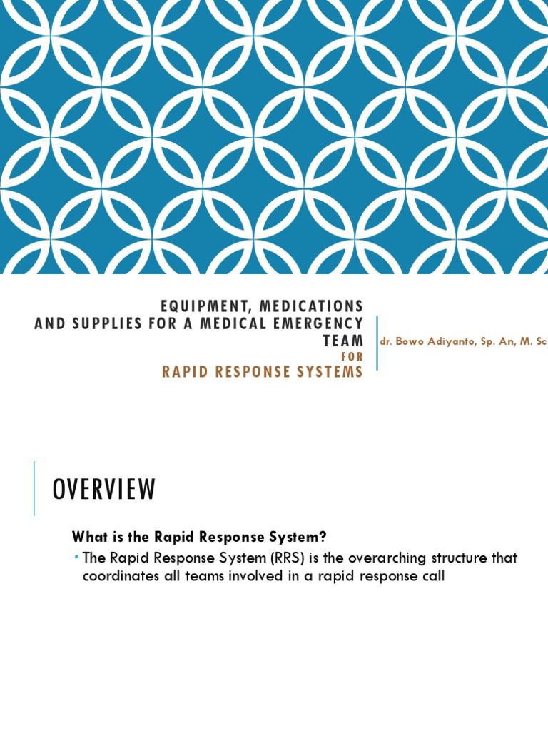 Emergency Response Equipment Guide | PDF | Emergency Department ...