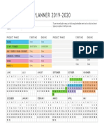 RG Schedule Planner 2019