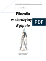 Filozofia Robert Surma Filozofia w Starozytnym Egipcie