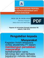 Kiat Kiat Proposal Pengabdian - Dikti - Prof Didik 2019