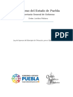 Ley de Ingresos Del Municipio de Tehuacan para El Ejercicio Fiscal 2019