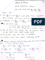 Maxima and Minima For Multivariables