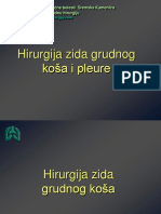 Hirurgija Zida Grudnog Kosa I Pleure