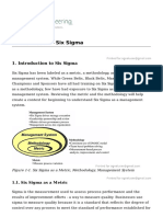 1-Introduction To Six Sigma PDF
