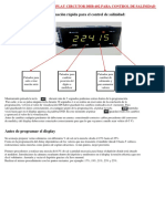 Programacion Basica Display Circutor DHB Salinidad