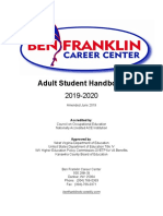 Adult Student Handbook 2019-2020