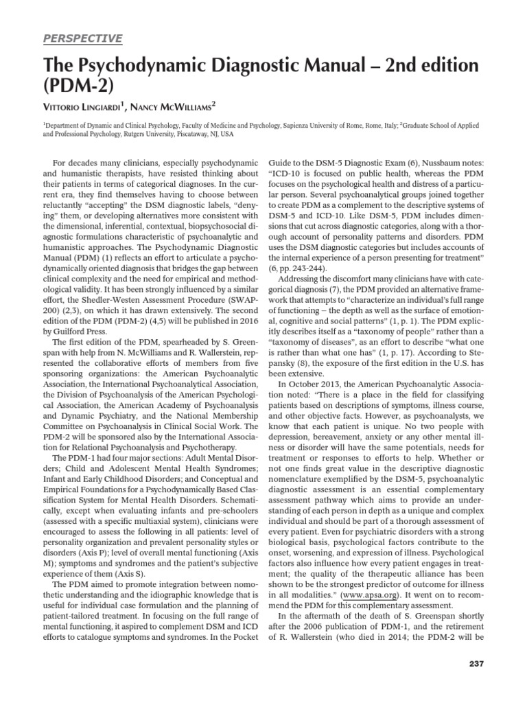 洋書 Psychodynamic Diagnostic Manual PDM-2 Psychodynamic Diagnostic Manual: Pdm-2: Lingiardi MD