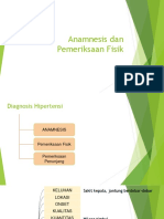 ANAMNESIS DAN PEMERIKSAAN FISIK HIPERTENSI