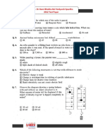 STD Ix Year 2012 Test Paper With Solution