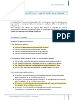 Gestion de PRL en La Empresa PDF