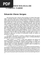 A Microssociologia de Gabriel Tarde