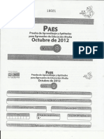 PAES Original 2012