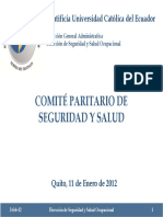 2012 002 03 - SSO Comite Paritario Seguridad Salud Ocupacional PUCE PDF