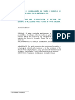 Tradução E Globalização Da Ficção: O Exemplo de Alexandre Dumas Pai Na América Do Sul