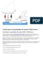 Como Hacer Un Probador de Sensor CKP Casero