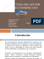 Estructura Del Sector Publico Dominicano