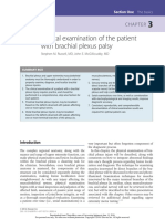 Clinical Examination of The Patient With Brachial Plexus Palsy