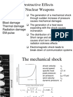 Destructive Effects of Nuclear Weapons: Blast Damage Thermal Damage Radiation Damage EM-pulse