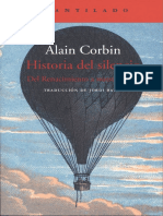 Alain Corbin - Historia del silencio. Del Renacimiento a nuestros días