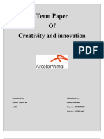 2003 Final Term Paper of Creativity