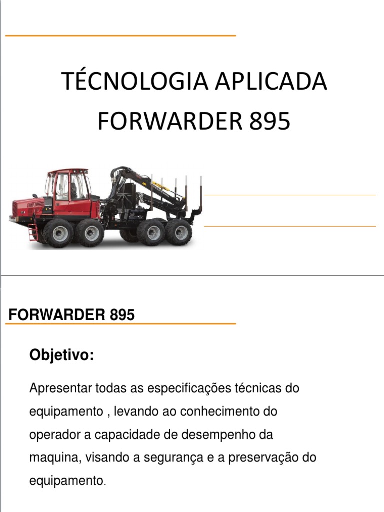 Forwarder 895 Komatsu Pdf Freio Motores
