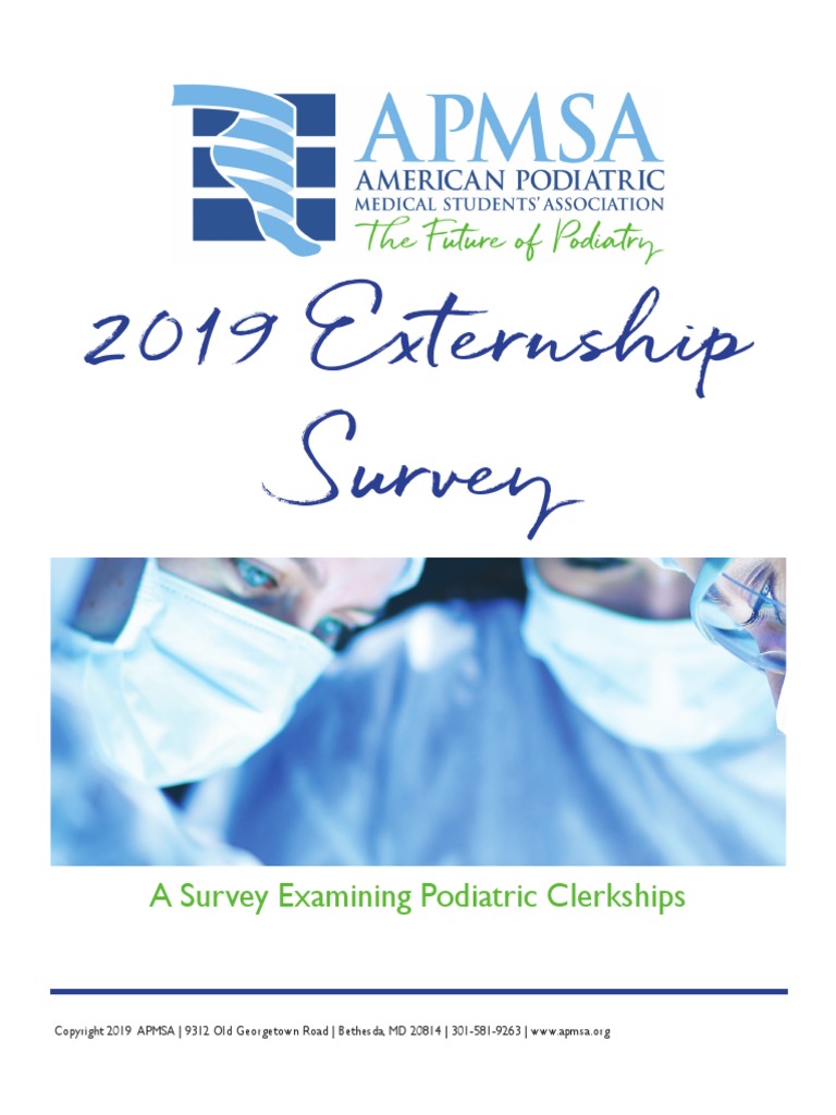 2019 Externship Survey 07242019 FINAL | PDF | Surgery | Wound