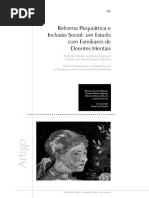 Reforma Psiquiátrica e Inclusão Social Um Estudo Com Familiares de Doentes Mentais.