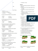 EARTHQUAKE and FAULTS Summative Test.docx