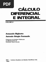 Cálculo Diferencial e Integral II - Armando Righetto e Antonio Sérgio Ferraudo
