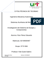 Sistema de Escape y Componentes PDF