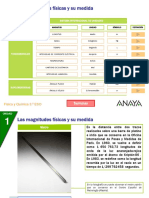 Magnitudes fundamentales del SI de Unidades