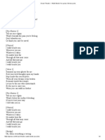 Dream Theater - I Walk Beside You Lyrics - Genius Lyrics PDF