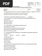 Control de Lectura Erase Una Vez...