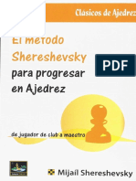 El método Shereshevsky para progresar en ajedrez - Shereshevsky, M - 2018.pdf
