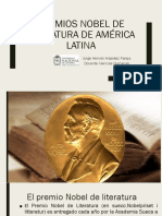 Premios Nobel de Literatura de América Latina