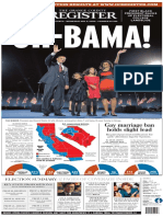 Oh-Bama!: Gay Marriage Ban Holds Slight Lead