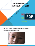 Kampanye Imunisasi Measles Rubella 2018
