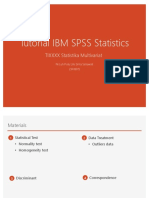 Tutorial IBM SPSS Statistics