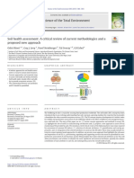 Soil Health Assessment A Critical Review of Current Methodologies and A Proposed New Approach - Rinot