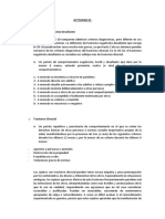 Trastornos negativistas, disociales y antisociales