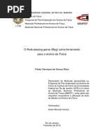 Silva p.h.s. Rpg Ferramenta Ensino Fisica