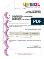 Carta de Tribunales