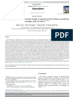 Simulation of Effective Fracture Length of Prepad Acid Fracturing Considering Multiple Leak-Off Effect