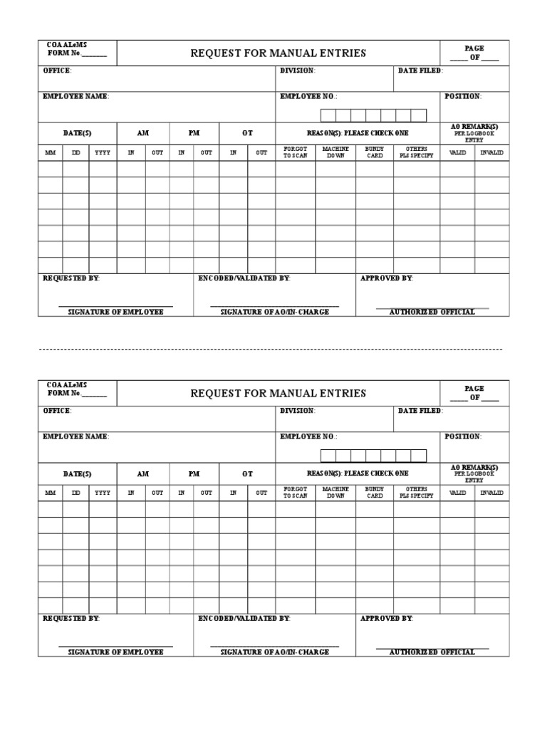 Manual Entries Pdf Computer Data Computing