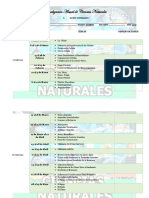 Jornalización de Ciencias Naturales