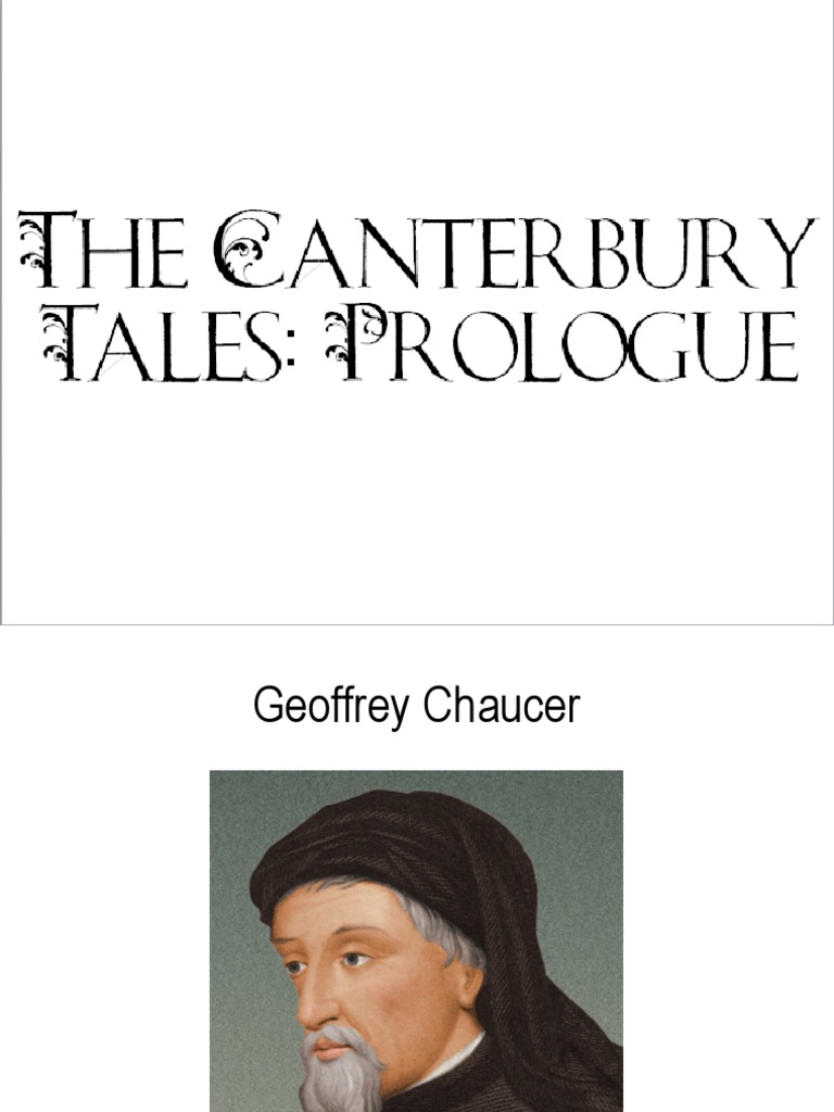 The Canterbury Tales | PDF | The Canterbury Tales